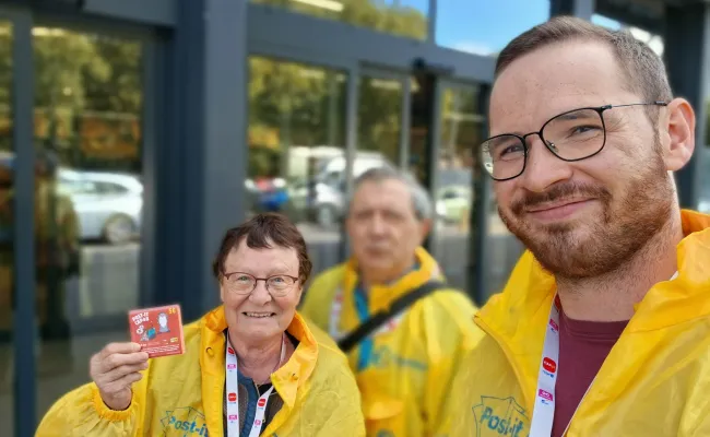 Membres Altéo en récolte de fonds pour CAP48