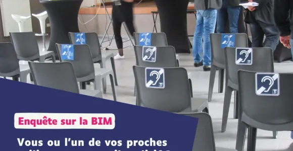 Visuel de la campagne du CAWAB sur les appareils auditif