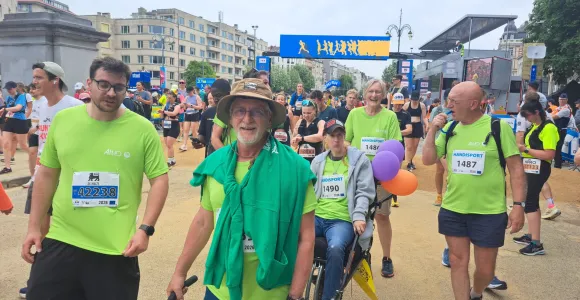 Dans la foule aux 20 km de Bruxelles 