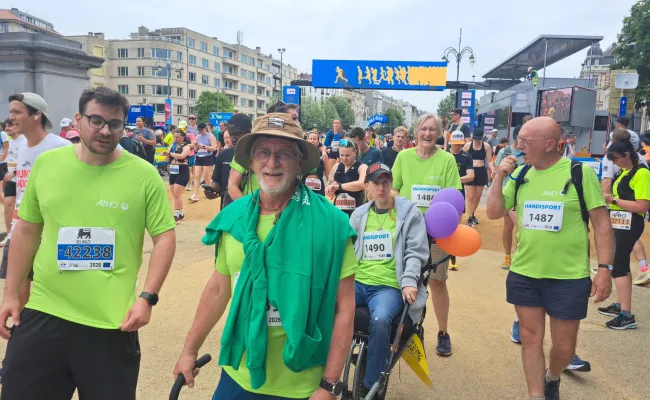 Dans la foule aux 20 km de Bruxelles 