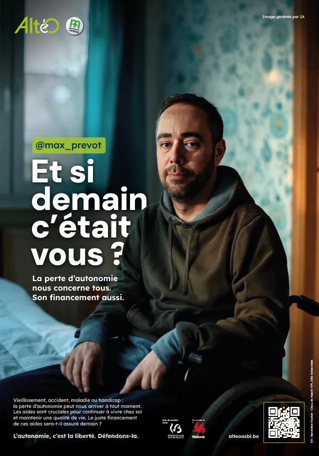 Maxime Prevot en situation de handicap